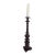 19th Century Italian Walnut Pricket Stick For Sale