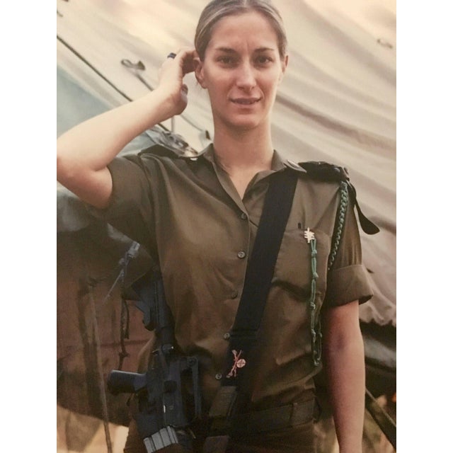 Modern Ashkan Sahihi, WOMEN OF THE ISRAEL DEFENSE FORCES Large Photo NETA For Sale - Image 3 of 4