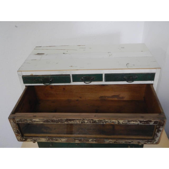 Table Chest of 6 Drawers, 1980s For Sale - Image 11 of 12
