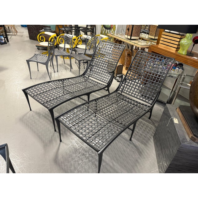 American Brown Jordan Sol Y Luna Chaise Lounge, Attributed For Sale - Image 3 of 18