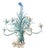 Late 20th Century Coco Chanel Style Sheaf of Wheat Chandelier For Sale