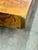Modern Willy Rizzo Burl Wood and Brass Coffee Table, Italy, 1970s For Sale - Image 3 of 7