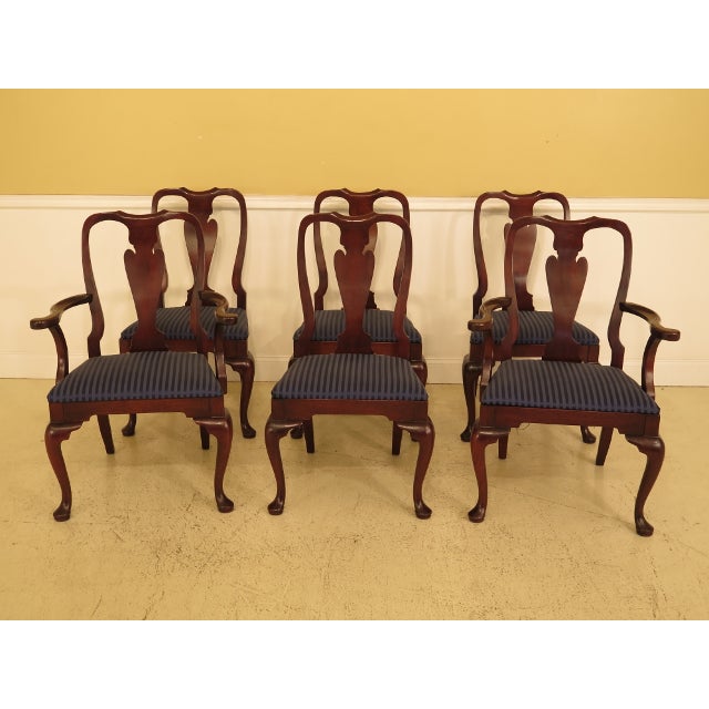 Hickory Chair Co Mahogany Dining Room Chairs Set Of 6 Chairish