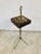 Metal Aldo Tura Goatskin and Bronze Standing Ashtray For Sale - Image 7 of 8