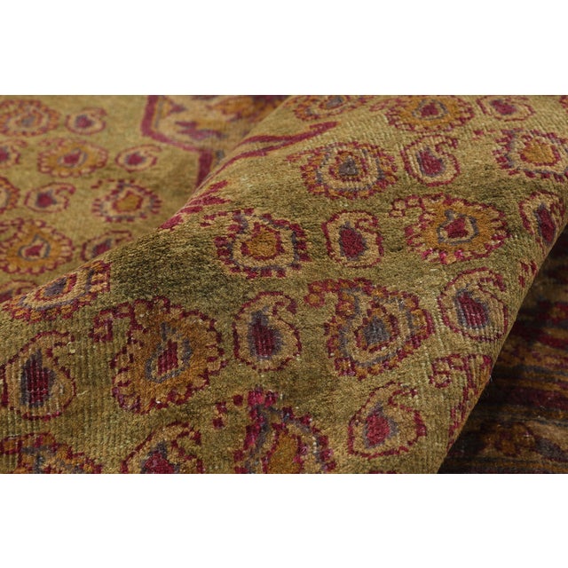 Late 19th Century Indian Agra Rug, 10'02 X 12'06 For Sale In Dallas - Image 6 of 10