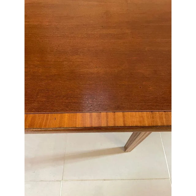 Antique George III Mahogany Drop Leaf Dining Table For Sale - Image 10 of 13