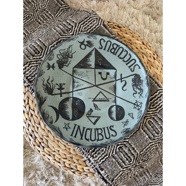 Vintage F. Bergmann 14.5” Studio Art Pottery Charger For Sale - Image 13 of 15