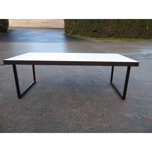Metal Vintage Coffee Table by Pierre Guariche for Meurop For Sale - Image 7 of 7