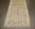 Camel Soft Green Corridor Size Persian Serab Rug rug no.j4451 For Sale - Image 4 of 10