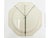 Art Deco Blue and Ivory Ceramic Plates from Atelier Primavera, 1930s, Set of 2 For Sale - Image 4 of 11