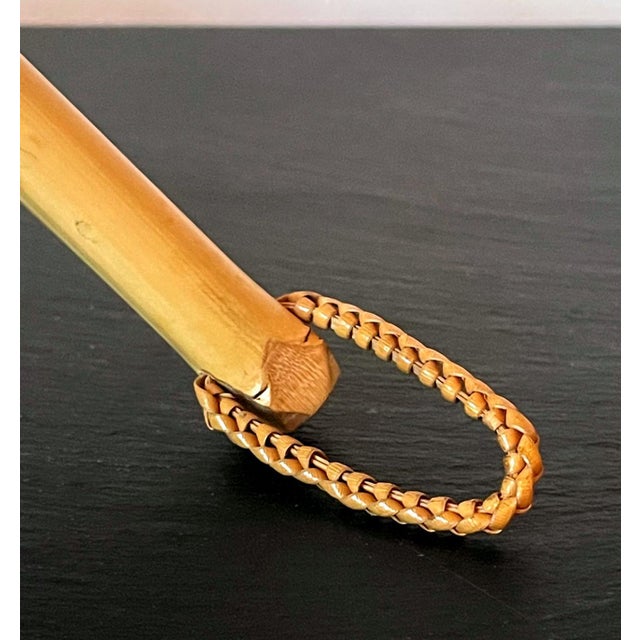 Unique Japanese Woven Bamboo Hanging Ikebana Basket Suzuki Gengensai For Sale - Image 13 of 18