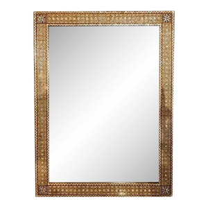 Middle Eastern Mother of Pearl and Bone Inlaid Mirrors