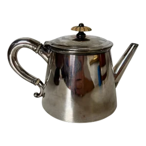 Antique Hotel Silver Plated Small Teapot