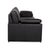 Alba 3-Seater Sofa in Black Leather from Brühl For Sale - Image 12 of 15