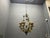 Italian Tole & Ceramic Floral Chandelier, 1960s For Sale - Image 9 of 18