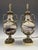 Late 19th Century French Neoclassical Marble and Ormolu Urn Lamps, 1850, Set of 2 For Sale - Image 3 of 18