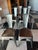 Metal Set of Six Original Tolix Cafe Chairs For Sale - Image 7 of 9