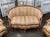 This is a stunning 3-piece French salon set, including a sette and 2 Bergere arm chairs. The frame is made of solid cherry...