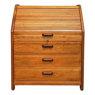 Danish Secretaire in Teak by Langeskov, 1960s For Sale