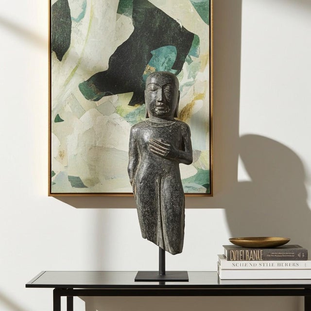Mid 20th Century Indonesian Volcanic Rock Sculpture For Sale - Image 13 of 14