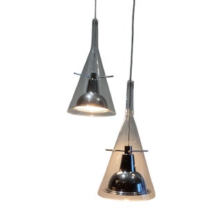 Flute Lights by Franco Raggi for Fontana Arte, 1990, Set of 2 For Sale