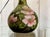 Painted Blown Glass Lamp with Floral Decoration For Sale - Image 11 of 14