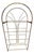 Brass Etagere Shelf Postmodern For Sale