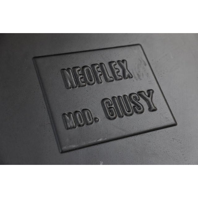 Vintage Italian Giusy Lounge Chairs in Leather from Neoflex, 1970s, Set of 2 For Sale - Image 10 of 12