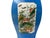 Chinese Bright Blue White Window Scenery Graphic Square Porcelain Vase For Sale - Image 14 of 17