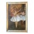 1990s Ballerina Dancers Degas Style Original Oil Painting, Framed For Sale