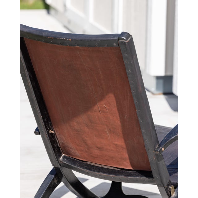 1960s Folding Lounge Chair Attributed to Angel Pazmiño for Muebles De Estilo For Sale - Image 16 of 17