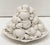Italian Creamware Oval Centerpiece Basket With Mixed Fruit Top For Sale In Austin - Image 6 of 11