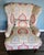 Pair of Authentic Thibaut Monterey Wing Chairs For Sale - Image 11 of 17