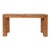 Vintage McGuire Style Split-Reed Bamboo Console Table For Sale