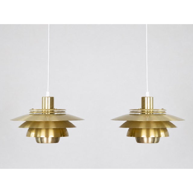 Vintage Danish Dania Lamp by Kurt Wiborg for Jeka, 1980s, Set of 2 For Sale - Image 13 of 13
