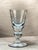 1940s Vintage Signed Steuben Crystal Tear Drop Bubble Baluster Stem Mid Century Goblet or Wine 1 of 7 For Sale - Image 5 of 8