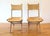 Mid-Century Modern Mid Century Modern Hans Wegner Style Pair of Chairs For Sale - Image 3 of 5