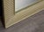 Vintage French Mirror in Champagne With Textured Metal Frame For Sale - Image 9 of 10
