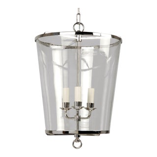 Contemporary Zurich Lantern Vaughan Designs Nickel For Sale