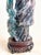 Antique Chinese Qing Dynasty 8.4lb Rainbow Fluorite Carved Lady Figure W/ Stand For Sale - Image 11 of 12