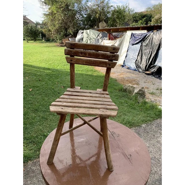 Small Hungarian Side Chair For Sale - Image 4 of 5