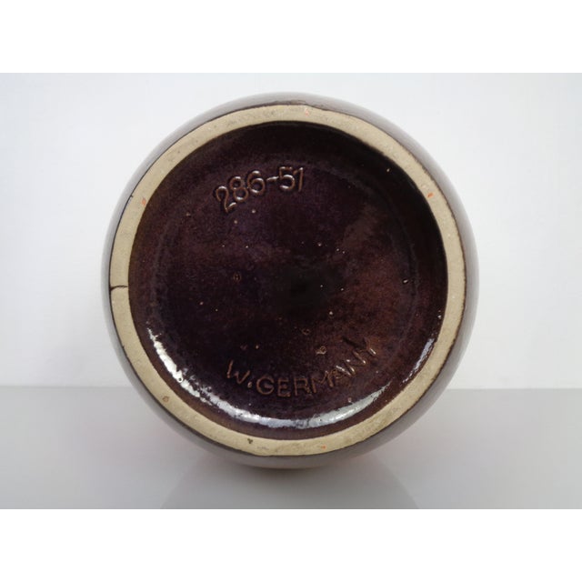Pop Art Glazed Lava Ceramic 286-51 Vase, Scheurich, 1970s For Sale - Image 13 of 18