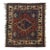 Vintage Shiraz Rug 3'2'' x 3'8'' For Sale