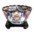 Mid-20th Century Gilt Japanese Imari Decorative Bowl, Wooden Stand For Sale