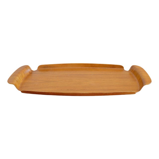 Scandinavian Teak Tray from Silva, 1960s For Sale