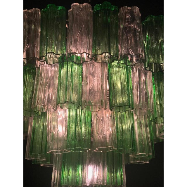 Modern Murano Glass Chandelier, 1970 For Sale - Image 13 of 18