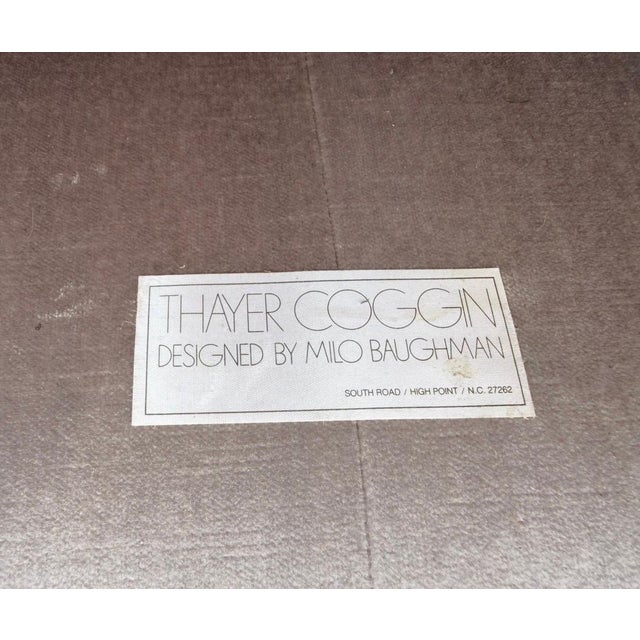 Vintage Thayer Coggin for Milo Baughman Semi-Circular 3-Piece Sectional Sofa For Sale - Image 11 of 11