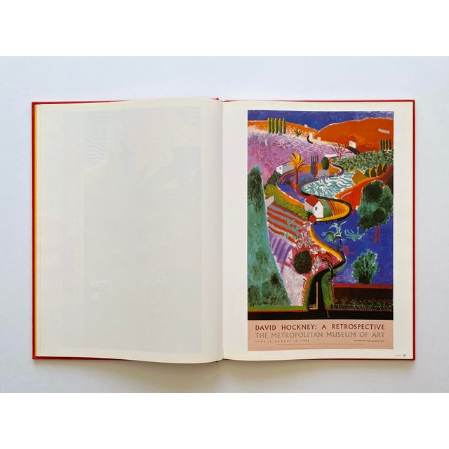 " David Hockney : Poster Art " Vintage 1995 First Edition Extra Large Hardcover Pop Art Book For Sale - Image 9 of 18