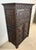 19th Century Baroque Oak Fall-Front Cabinet with Deep Carved Decoration For Sale - Image 18 of 18