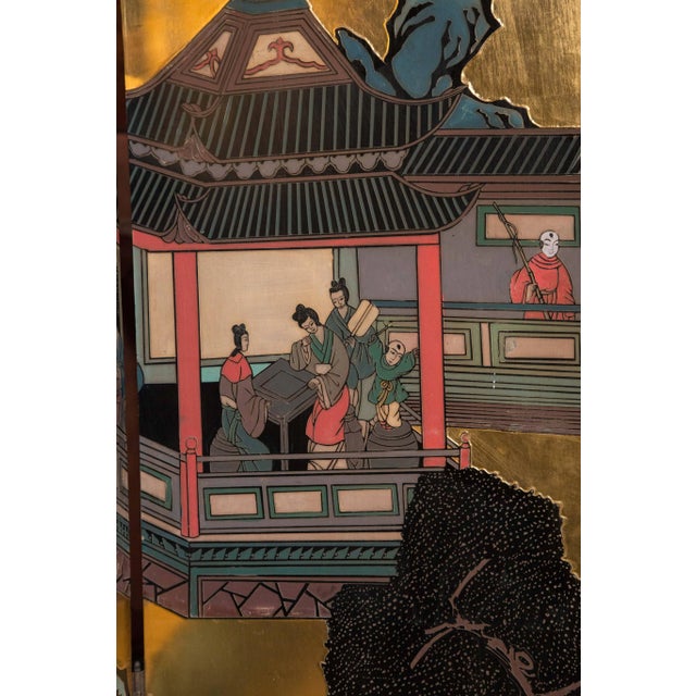 Large 8-Panel Coromandel Screen For Sale In New York - Image 6 of 12